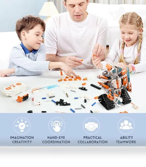 STEM Robot Building Kit — Construction Kits, SUNRISELAND