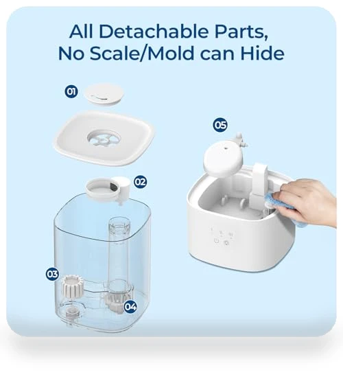 Top Fill Cool Mist Humidifier — Air Moisturizers, Rosekm