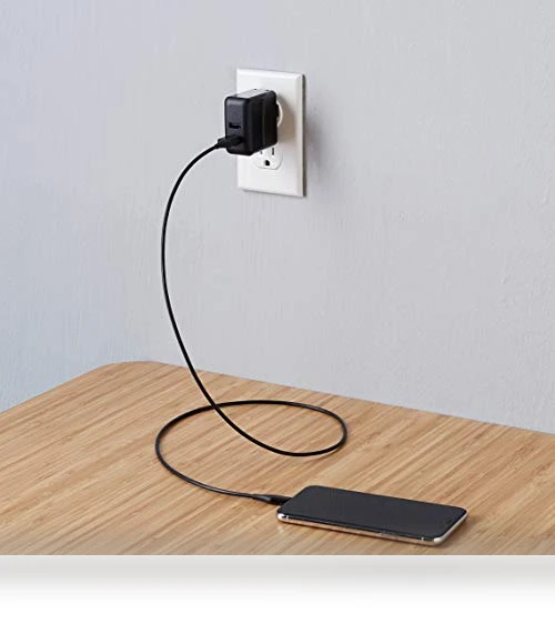 Two-Port USB-A Wall Charger — Charging Solutions, Amazon Basics