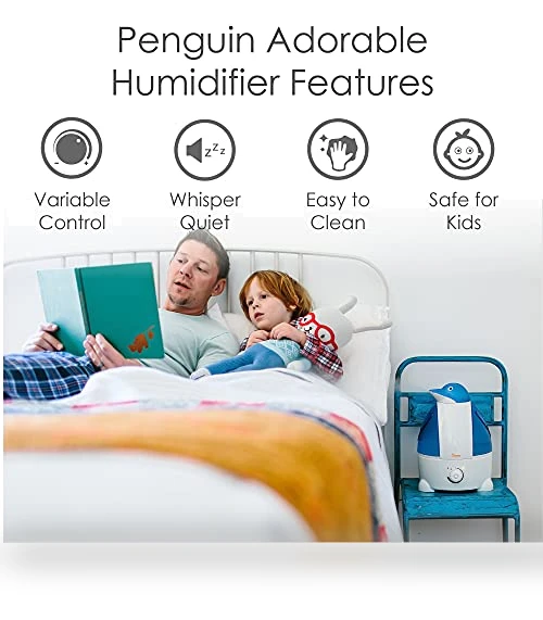 Ultrasonic Humidifiers for Bedroom and Baby Nursery — Air Moisturizers, Crane