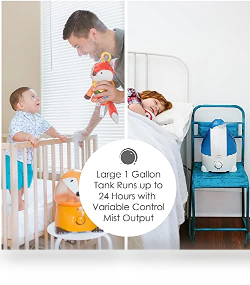 Ultrasonic Humidifiers for Bedroom and Baby Nursery — Air Moisturizers, Crane
