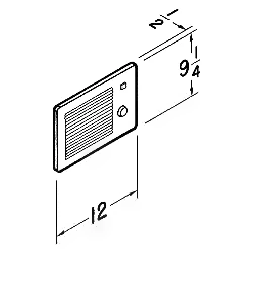 Wall Heater with Built-In Adjustable Thermostat — Portable Heating Solutions, Broan-NuTone