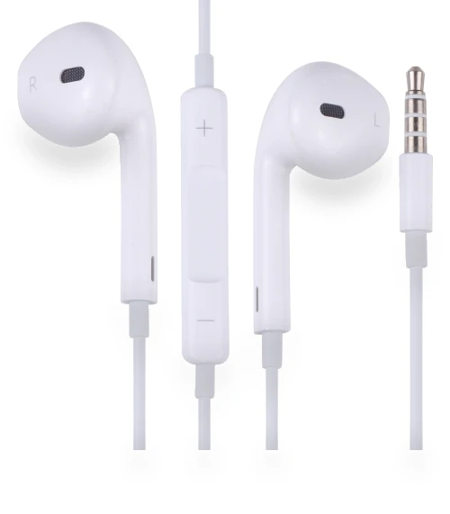 Wired Headphones Earbuds with Wired Control & Mic — In-Ear Headphones