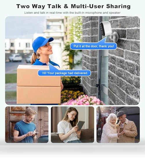 Wireless Outdoor Security Camera — Smart Home Security, ZEEPORTE SECURITY