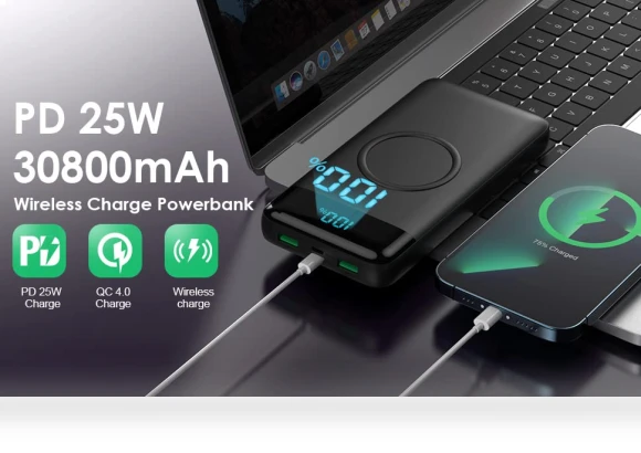 Wireless Portable Charger — Chargers, FOCHEW