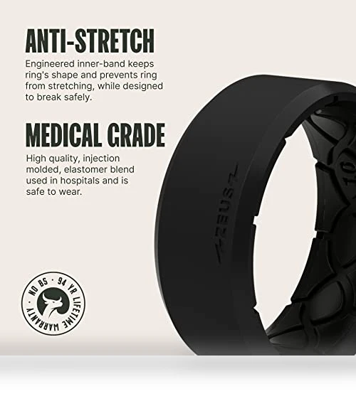 Zeus Silicone Ring — Smart Rings, Groove Life