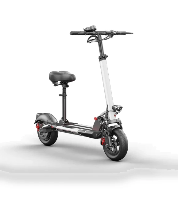 10 inch off-road adult foldable electric scooter with seat — Push Scooters