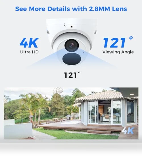 4K HD PoE Security Camera System — Security Cameras, Hiseeu