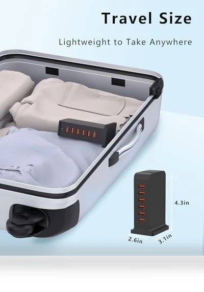 6 Port USB Charging Station — Chargers, VPSUN