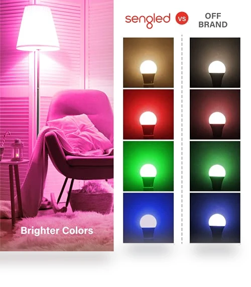Color Changing Smart Light Bulb — LED, Sengled