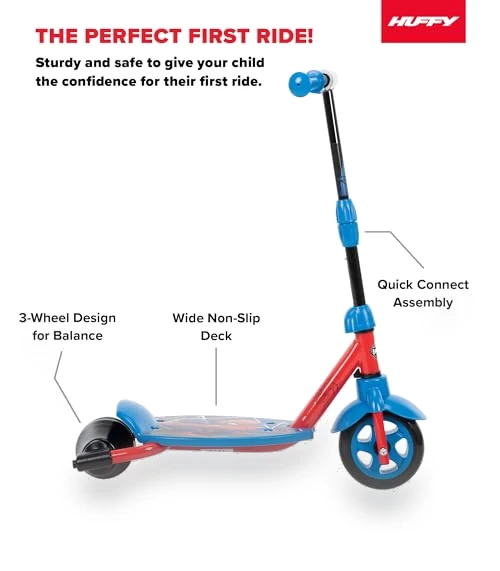 Disney and Marvel Toddler Kids 3-Wheel Scooter — Electric Vehicles, Huffy