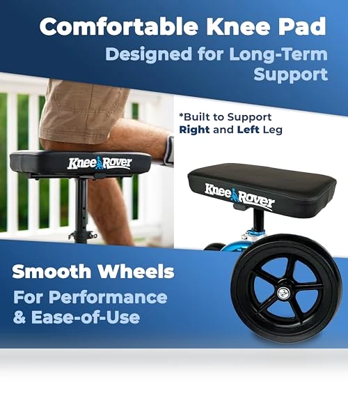 Economy Knee Scooter Steerable Knee Walker — Hip Recovery Kits, KneeRover