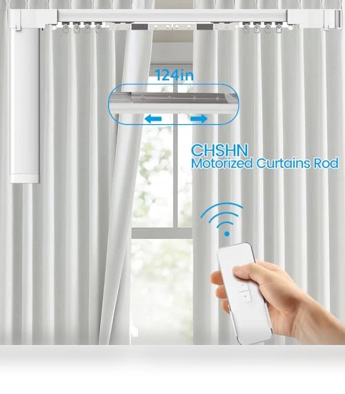 Electric Smart Curtains System — Outdoor Curtains, Chshn