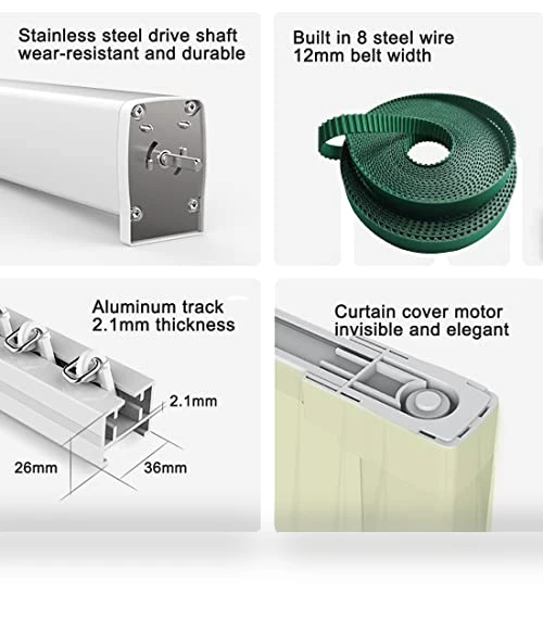 Electric Smart Curtains System — Outdoor Curtains, Chshn