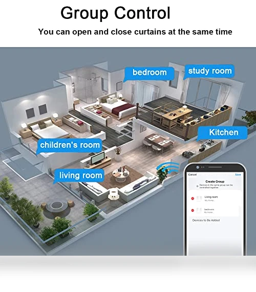 Electric Smart Curtains System — Outdoor Curtains, Chshn