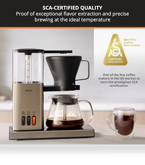 Essential Brewer 8 Cup Drip Coffee Maker — Coffee Makers, KRUPS