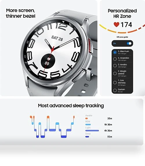 Galaxy Watch 6 Classic Smartwatch — Smartwatches, Samsung