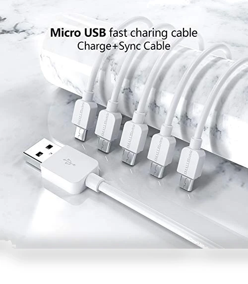 Micro USB Cable (5-Pack, 6FT) — Chargers, SMALLElectric