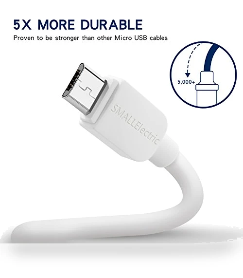 Micro USB Cable (5-Pack, 6FT) — Chargers, SMALLElectric