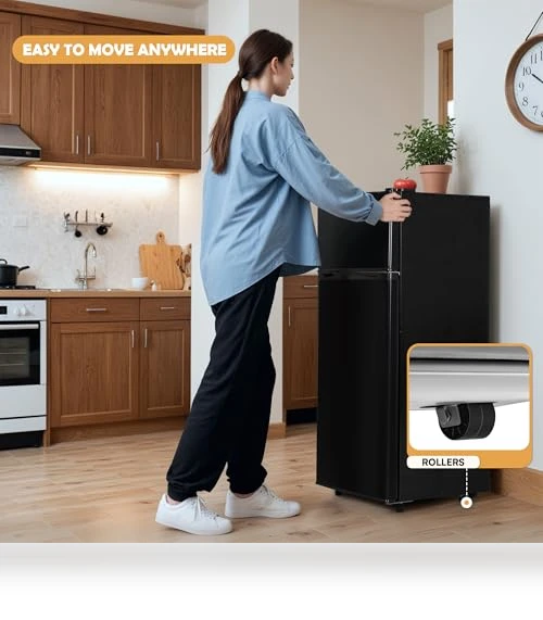 Mini Fridge with Freezer — Mini Fridges, Manastin