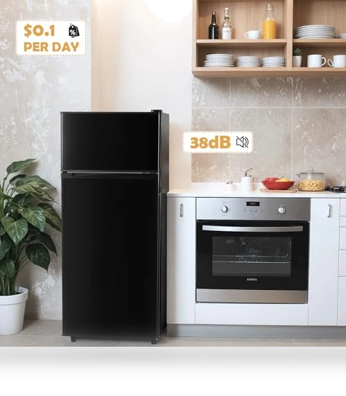 Mini Fridge with Freezer — Mini Fridges, Manastin