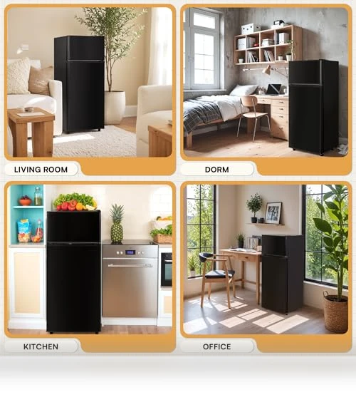 Mini Fridge with Freezer — Mini Fridges, Manastin