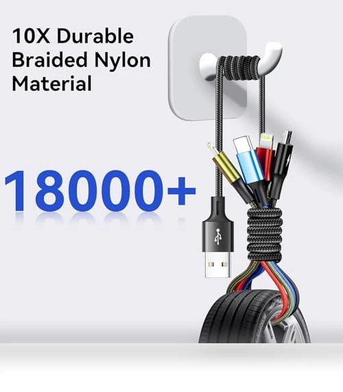 Multi Charging Cable 3.5A — Chargers, Minlu