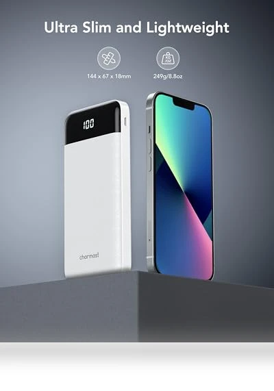 Portable Charger with Built-in Cables — Chargers, Charmast