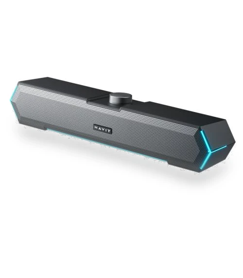 RGB Lighting Effect Desktop Computer Wired Speaker — PC Audio Solutions, Havit