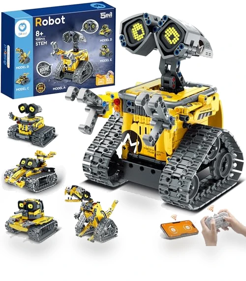 Robot Building Kit with Remote Control — Interactive Figures & Robots, Sillbird