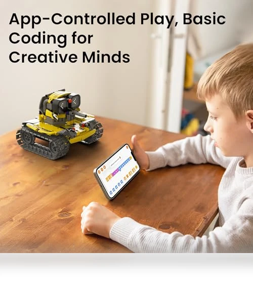 Robot Building Kit with Remote Control — Interactive Figures & Robots, Sillbird
