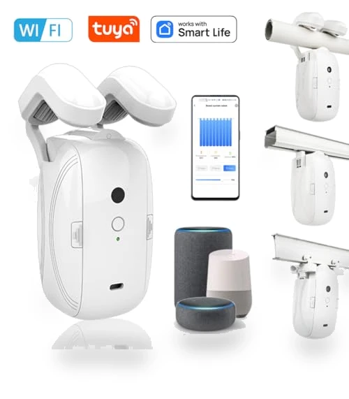 Smart Automatic Curtain Opener — Outdoor Curtains