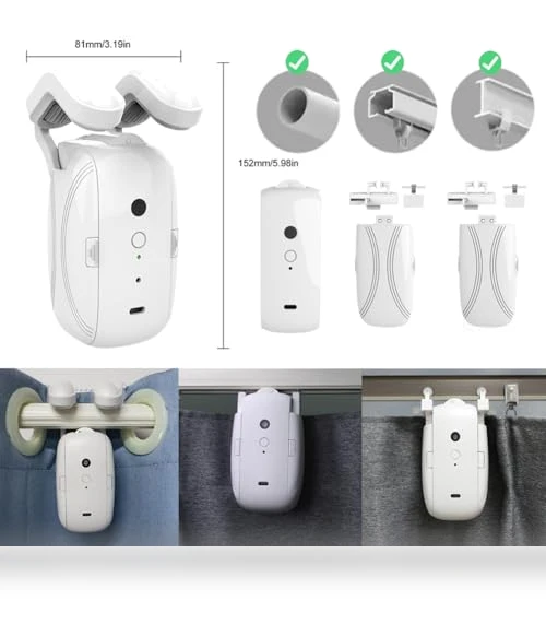 Smart Automatic Curtain Opener — Outdoor Curtains