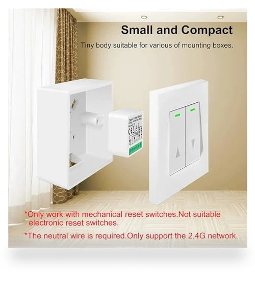 Smart Curtain Switch Curtain Module Blind Switch — Window Treatments, SCHAAN
