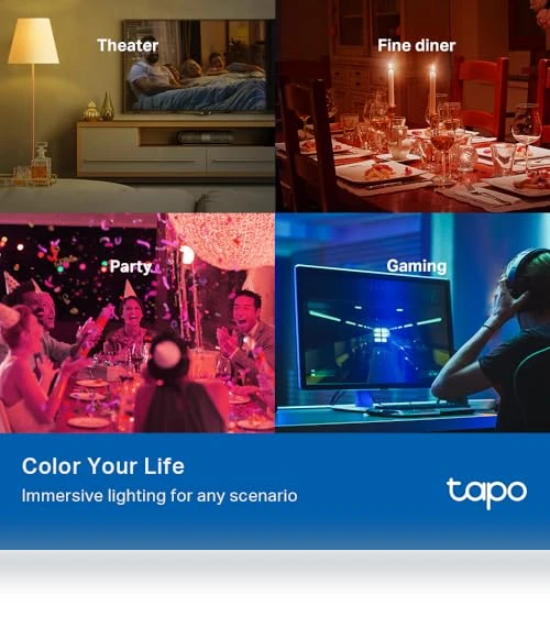Smart Light Bulbs — LED, Tapo