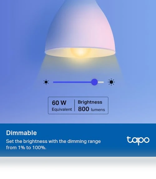 Smart Light Bulbs — LED, Tapo