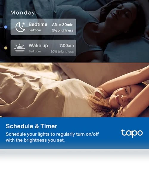 Smart Light Bulbs — LED, Tapo