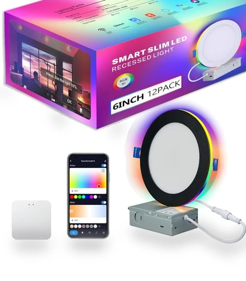 Smart Recessed Lighting — LED, CycevSun
