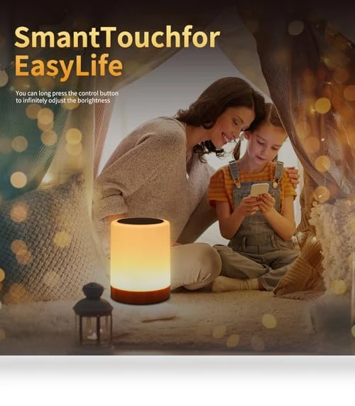 Touch Bedside Table Lamp — Lamps & Shades, OORUN