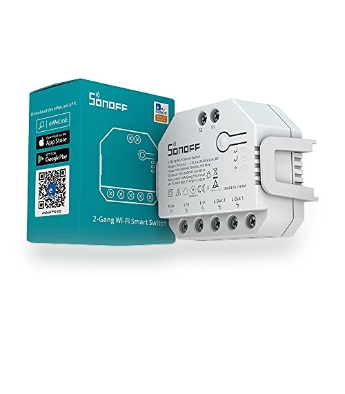WiFi Smart Curtain Switch with Power Metering — Smart Home Hubs & Controllers, Sonoff