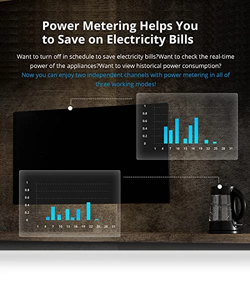 WiFi Smart Curtain Switch with Power Metering — Smart Home Hubs & Controllers, Sonoff