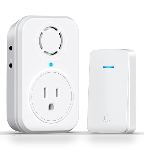 Wireless Doorbell with Extra Socket — Kits, AIDA