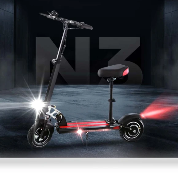 10 inch Electric Scooter Adult — Electric Self-Balancing Scooters, SUNNIGOO