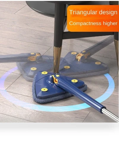 360° Rotating Adjustable Cleaning Mop — Mop Accessories
