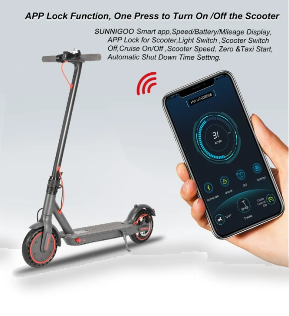 8.5 inch Electric Scooter — Electric Self-Balancing Scooters, SUNNIGOO
