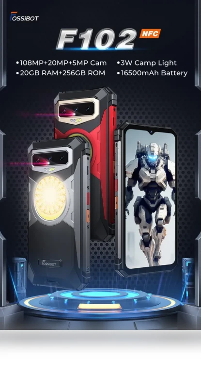 Durable 4G Smartphone for Rugged Adventures — Mobile Devices & Accessories, FOSSiBOT