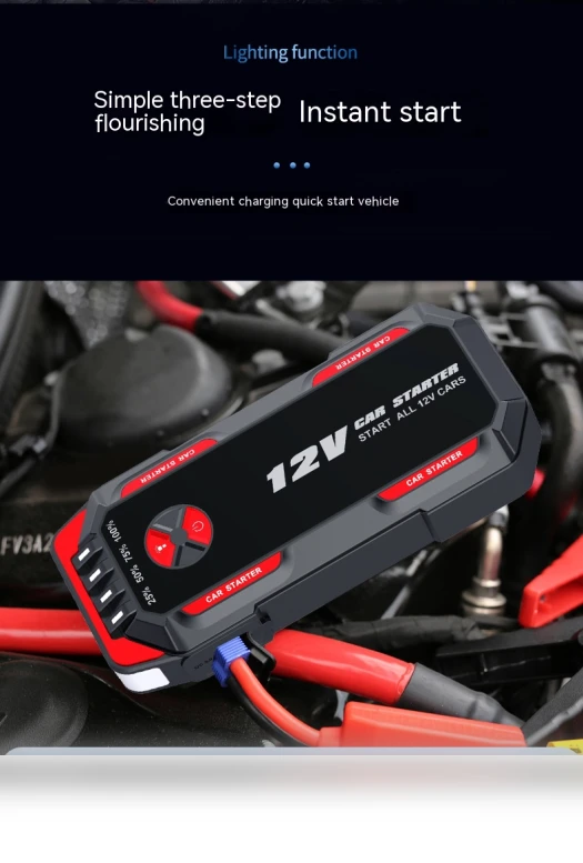 Emergency Car Starter Power — Jump Starters