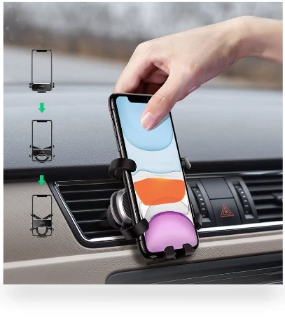 Gravity Mobile Phone Holder for Car — Dashboard Installation Kits, UGREEN