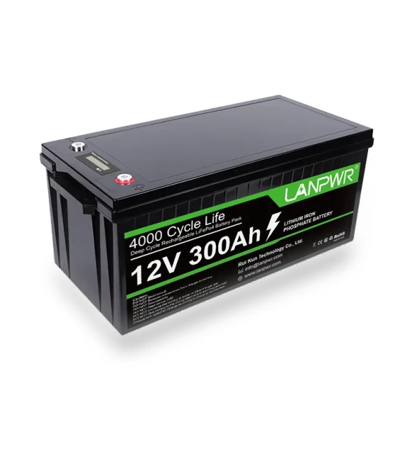 Lithium Battery Pack Backup Power — 12V Batteries, LANPWR