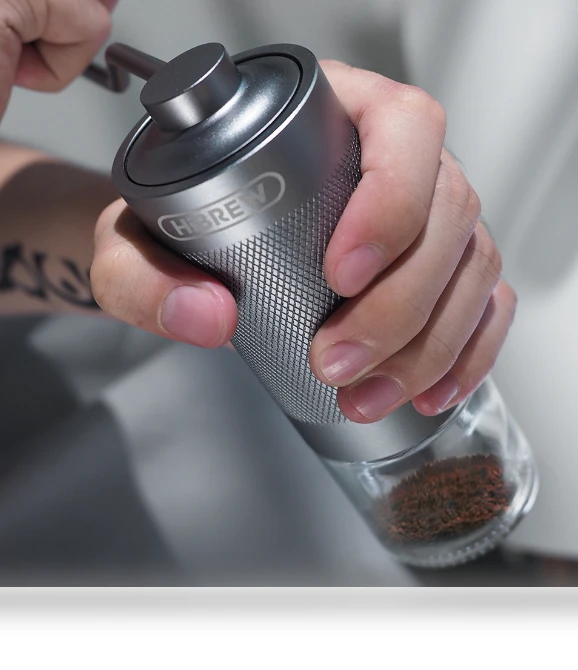 Manual Coffee Grinder Portable High Quality Hand Grinder Mill — Hand Coffee Grinders, HIBREW